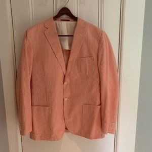 Gant Orange/White Blazer, Size 54